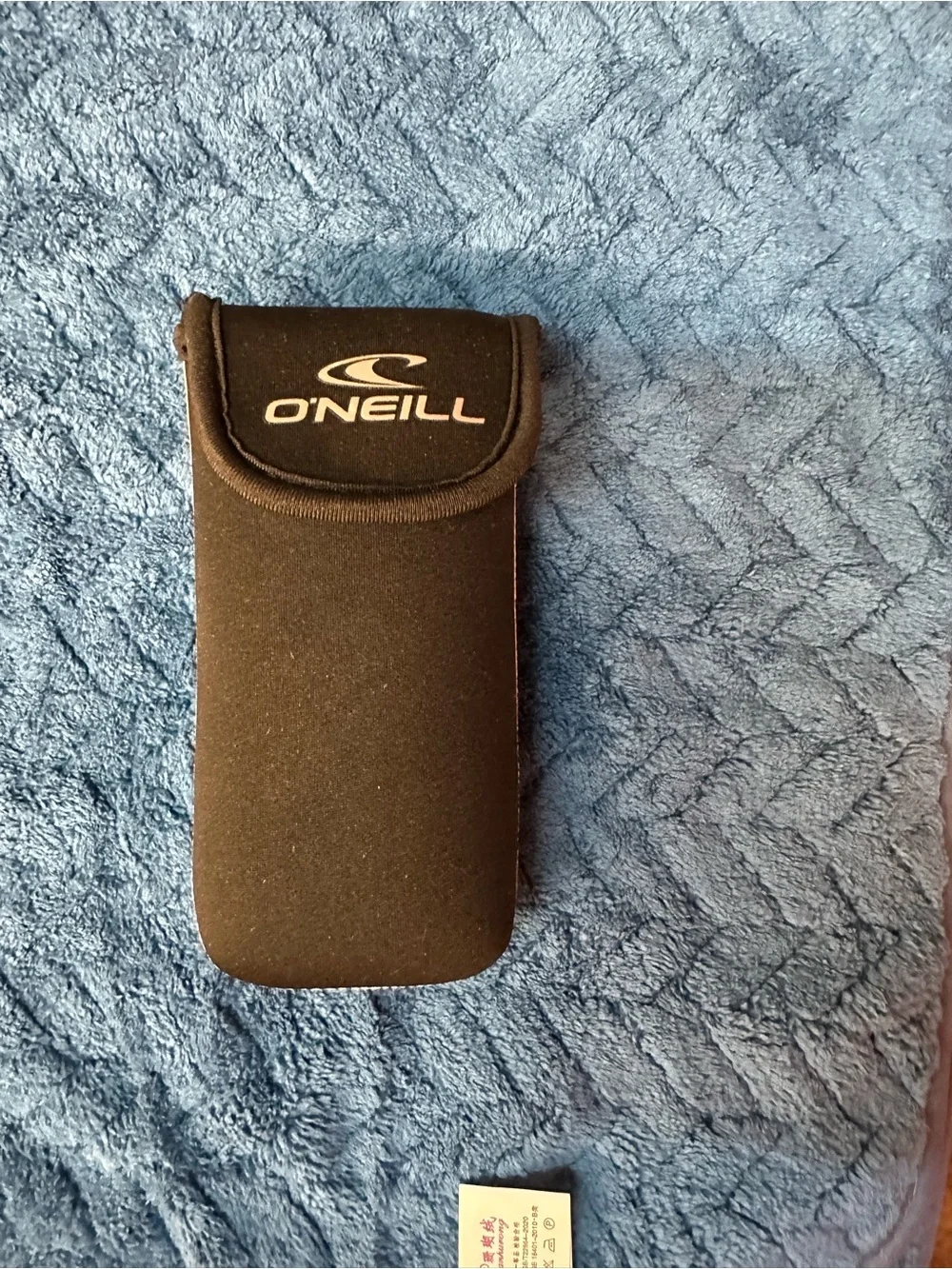 O'NEILL Black Neoprene Phone Holster with Logo